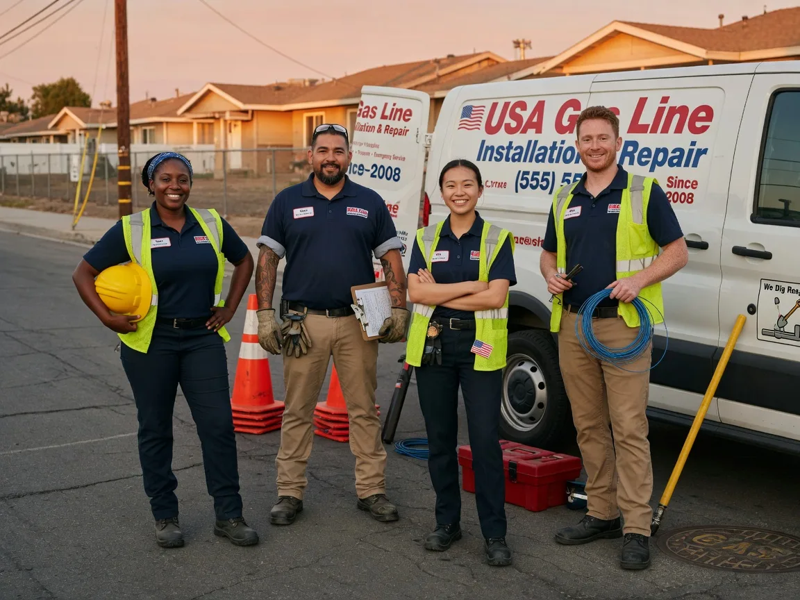 Gas Line Installation company in Summit Station, PA